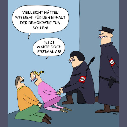 Abwarten - Motiv: Piero Masztalerz